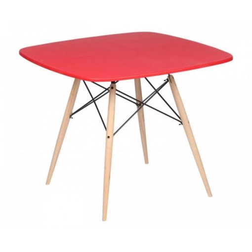 میز مربع پایه ایفلی - 80 * 80 سانتی متر